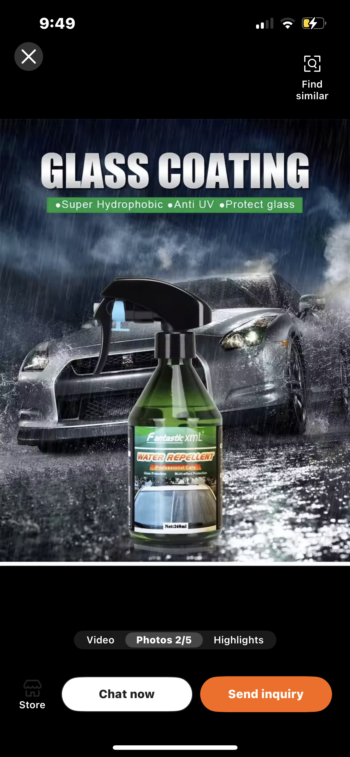 Fantastic XML Water Repellent Spray