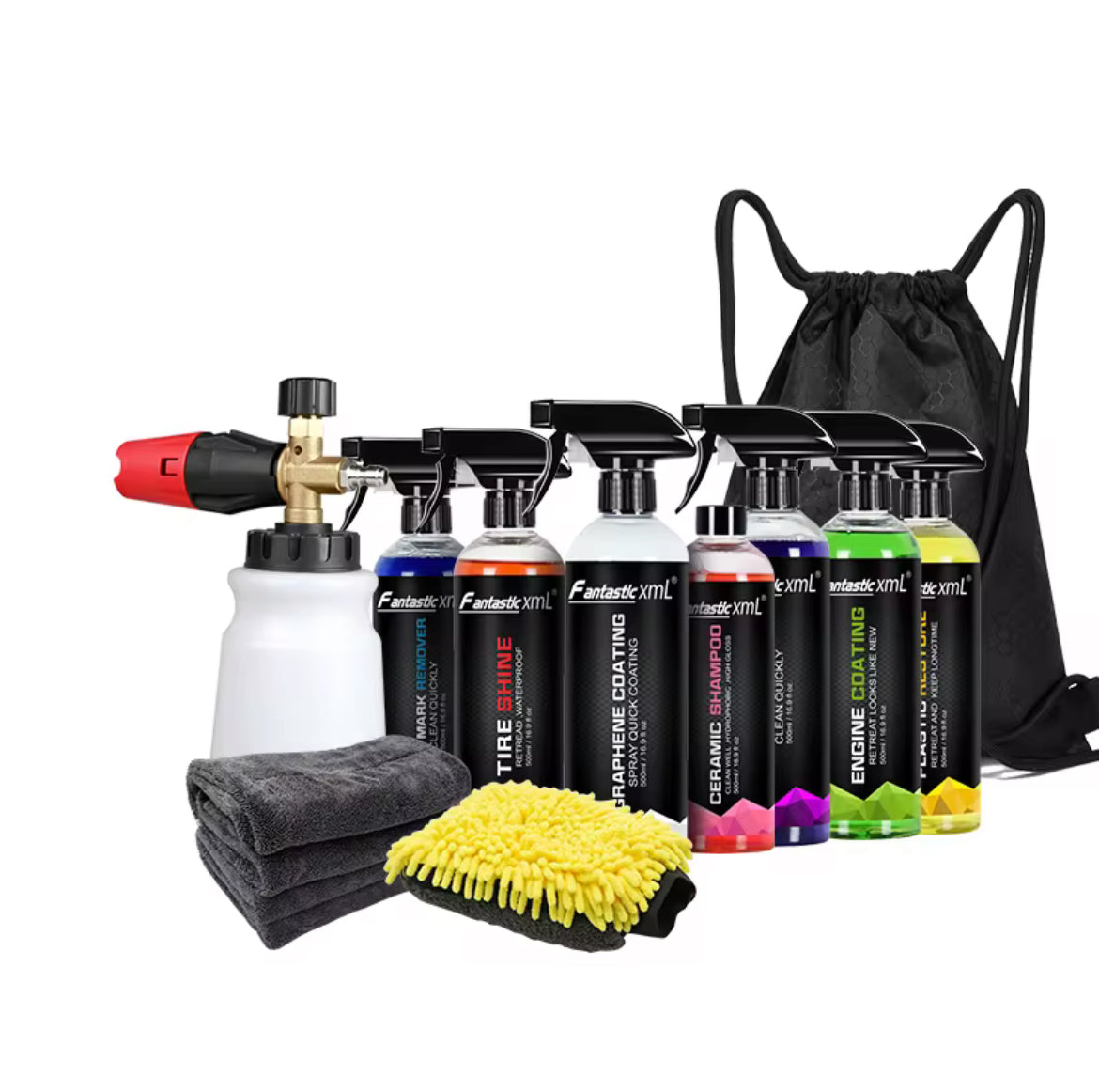 Fantastic XML car cleaner set